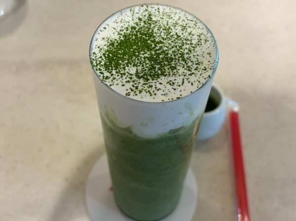 ■おすすめは抹茶フロート